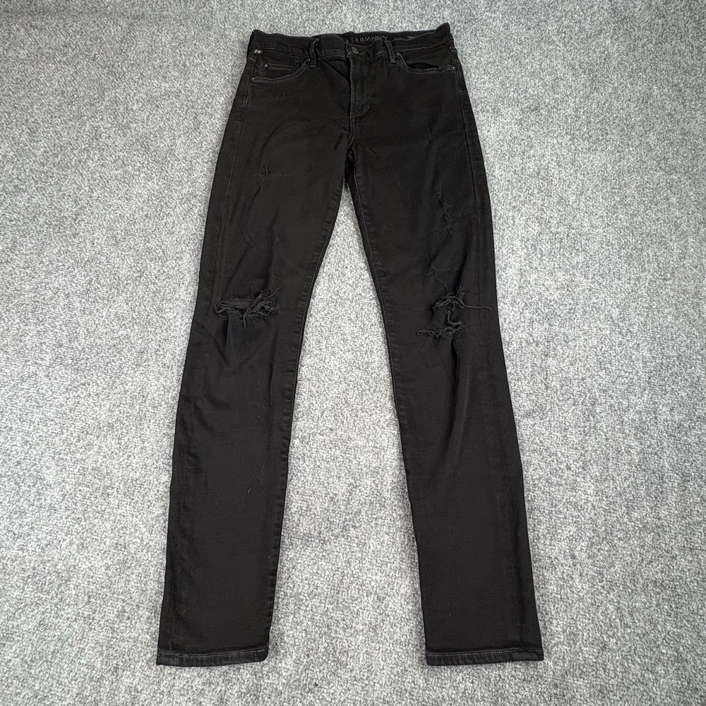 Citizens Of Humanity‎ Jeans Women 28 Skinny Black Distressed Rocket High Rise